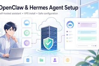 set up hermes or openclaw agents self hosted on your vps