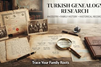 do turkish genealogy research and ancestry records