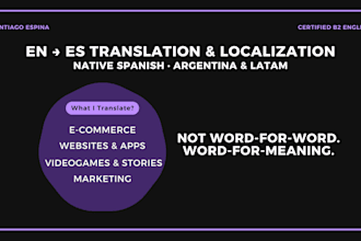 translate and localize your content from english to spanish
