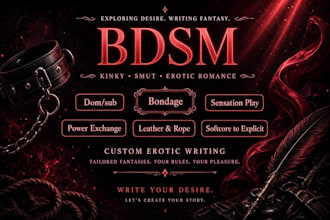 write erotic nsfw fandom romance short story bdsm incest