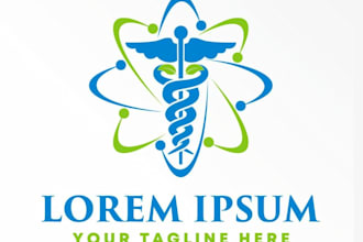 design outstanding medical snake logo with express delivery