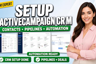 activecampaign CRM contacts sales automation pipeline deals email automation