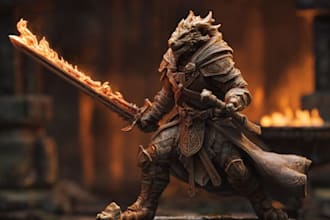 3d print and paint warhammer 40k miniature painting figures miniature printing