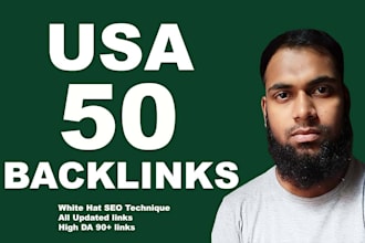 do USA SEO backlinks service , high authority link building