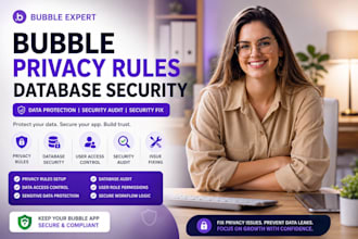 build bubble privacy rules database securitydata protection audit security data
