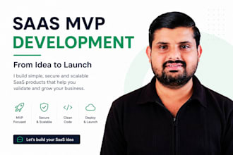 develop your saas mvp from idea to launch