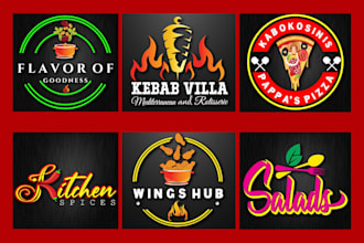 design customized restaurant logo cattle brand