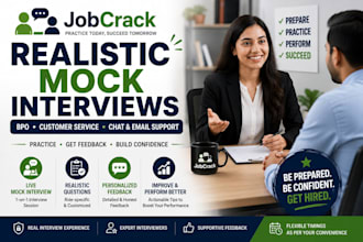 conduct a realistic bpo customer service mock interview