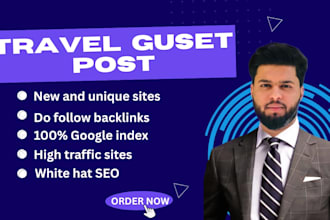 do guest post on high da travel blog with dofollow backlink