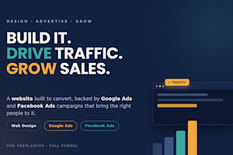 do your web design, google ads, and facebook ads management