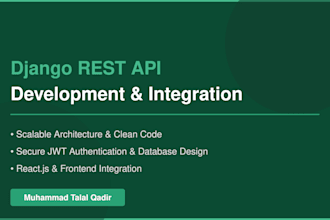 build a secure django rest API with jwt authentication