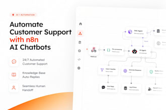 automate customer support with n8n ai chatbots