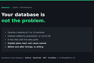 fix your slow mongodb queries and design the right index strategy