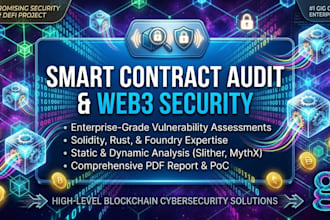 audit smart contracts and do full stack web3 security