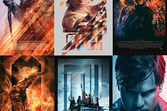design a professional movie poster