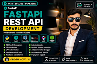 build a fastapi rest api with postgresql and jwt authentication
