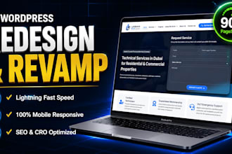 revamp wordpress website for speed, SEO and conversions