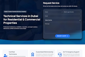 a professional wordpress website with elementor