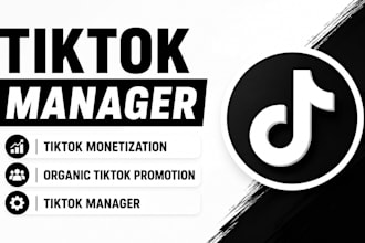 tiktok monetization organic tiktok promotion tiktok manager