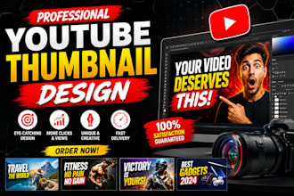 professional youtube facebook video thumbnails creator