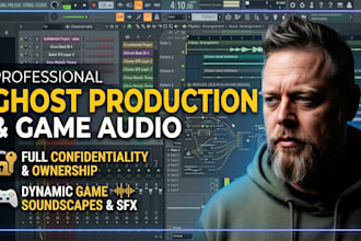 ghost produce your edm track or compose video game music
