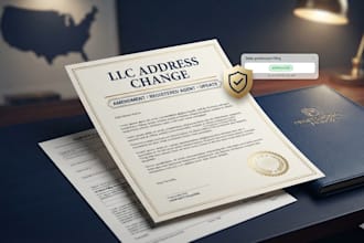 file your llc address change, amendment or registered agent update