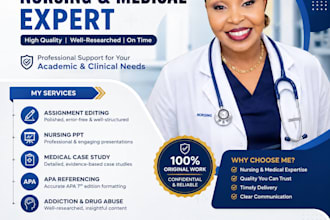 do assigned editing, nursing ppt,medical case study,apa,addiction and drug abuse