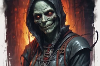 write gothic fantasy horror fiction
