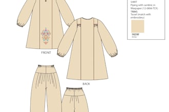 fashion design and painting