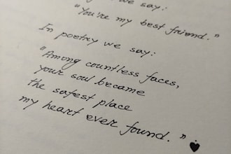 compose beautiful handwritten notes