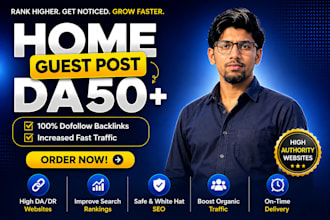 seo guest post backlink, high da guest post service
