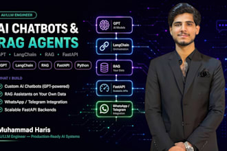 build ai saas website, ai chatbot, ai mobile app, ai voice agent development