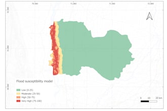 do satellite flood mapping and land cover change detection analysis