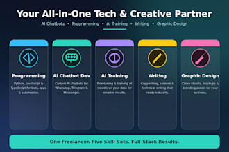 design and build a custom ai chatbot for your business