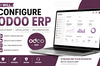 configure odoo erp odoo deloyment odoo installation odoo implementation odoo erp