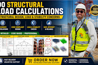 do structural load calculations structural design, load and stability concerns