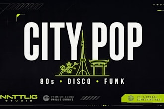 produce authentic city pop music with 80s disco funk vibes