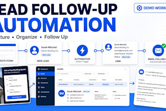 automate lead capture and follow up for your business