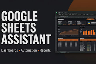be your google sheets assistant