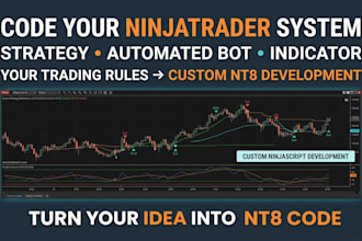 code ninjatrader strategy, automated trading bot on ninjatrader with ninjascript