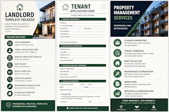 create professional landlord and tenant templates