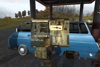 create fivem dayz rust, scum and garrys mod custom cars items shops
