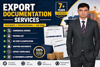 expert export commercial services international trade documentation