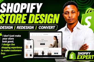 design shopify store shopify website design and redesign