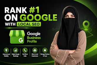 do local SEO, gbp setup and optimization for google maps ranking