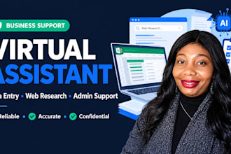 be your reliable ai virtual assistant for data entry and web research