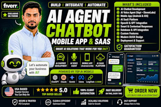 build ai chatbot, ai saas, ai voice agent with chatgpt