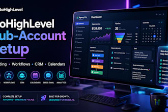 do go high level sub account full setup and branding