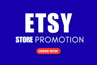 do etsy store promotion to increase etsy traffic