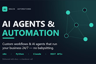 build ai agents and n8n automations for your business